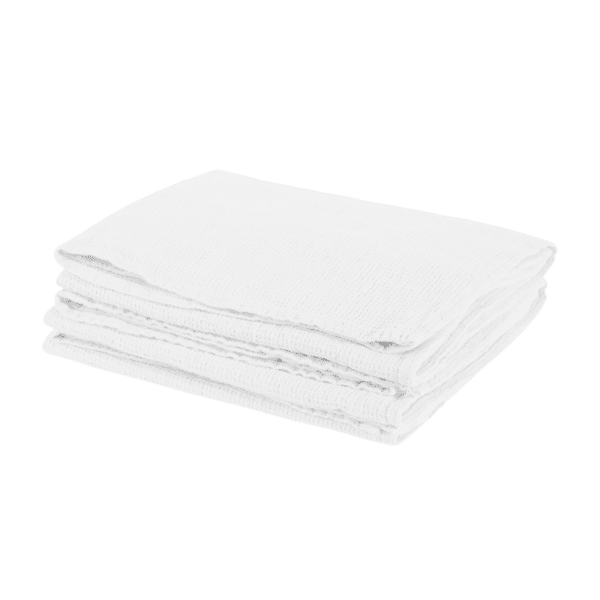 Linge particulier serviette de bain blanche 100x60cm