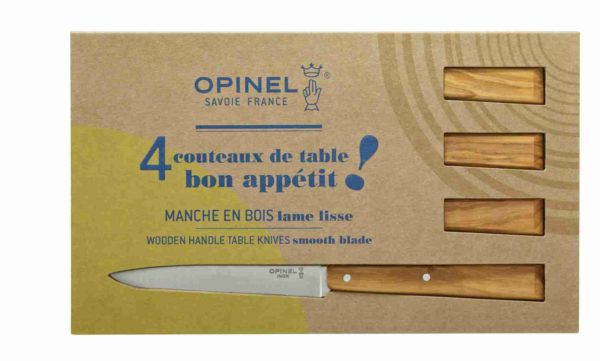 Opinel couteau n125 bon appétit manche en bois